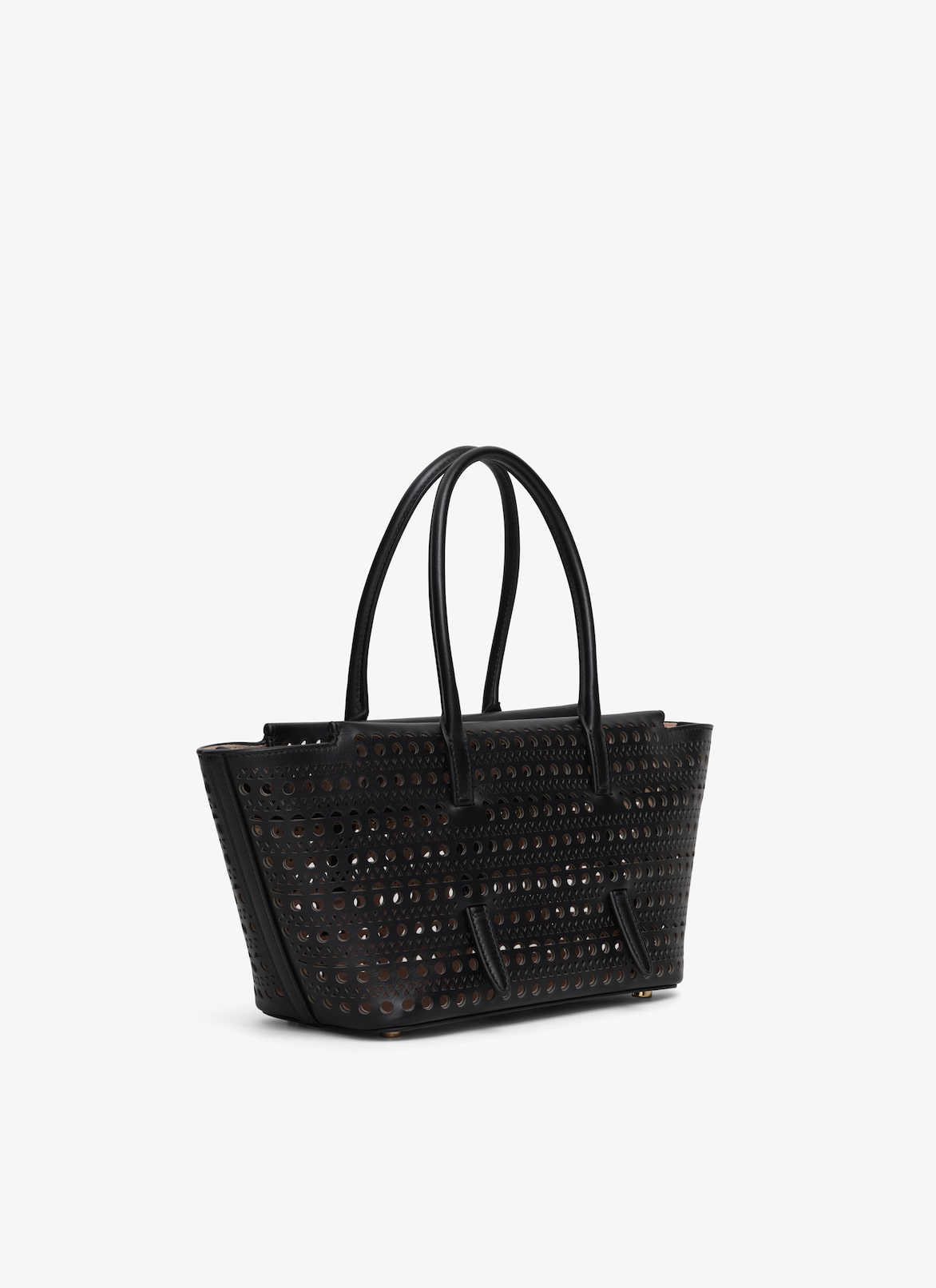 NEO MINA 20 BAG IN VIENNE CALFSKIN ALAÏA BLACK NEO MINA 20 BAG IN VIENNE CALFSKIN
